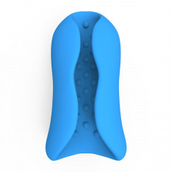 Голубой мастурбатор открытого типа Utopia Beads Голубой мастурбатор открытого типа Utopia Beads