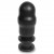 Чёрный анальный стимулятор Booster из силикона 