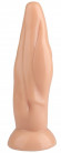 Телесная фигурная анальная втулка - 22,5 см. Телесная фигурная анальная втулка - 22,5 см.