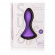 Перезаряжаемый фиолетовый вибромассажер Silhouette S5 - 10,25 см.