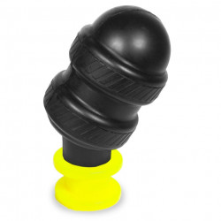 Анальный стимулятор Big Lever из чёрного силикона Анальный стимулятор Big Lever из чёрного силикона