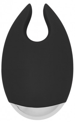 Черный клиторальный вибростимулятор Vayle - 10,5 см. Черный клиторальный вибростимулятор Vayle - 10,5 см.