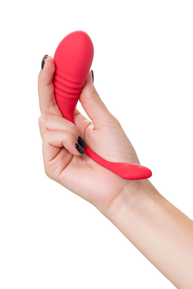 Красное силиконовое виброяйцо Vulse Красное силиконовое виброяйцо Vulse