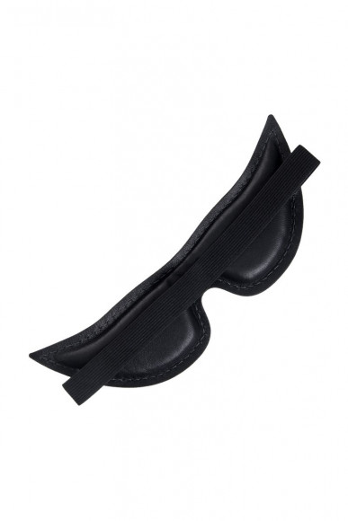 Черная закрытая маска на глаза Черная закрытая маска на глаза