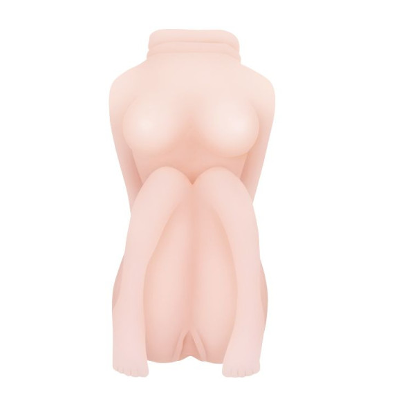 Телесный мастурбатор в виде миниатюрной девушки