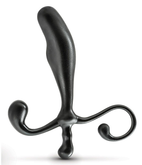 Черный стимулятор простаты Prostate Stimulator - 12,7 см. Черный стимулятор простаты Prostate Stimulator - 12,7 см.