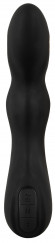 Черный вибратор-электростимулятор для точки G - 20,2 см. Черный вибратор-электростимулятор для точки G - 20,2 см.