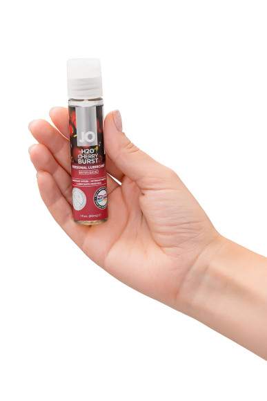 Ароматизированный лубрикант JO Flavored Cherry - 30 мл. Ароматизированный лубрикант JO Flavored Cherry - 30 мл.