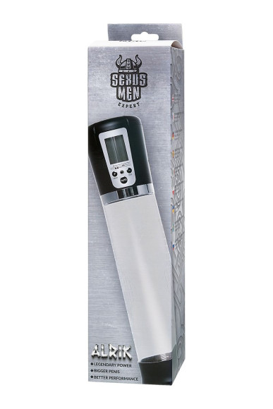 Прозрачная автоматическая помпа для пениса Alrik