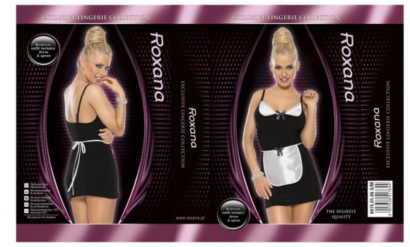 Костюм кокетливой официантки из 2 предметов Костюм кокетливой официантки из 2 предметов