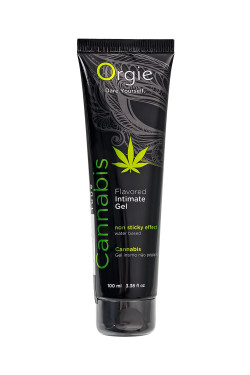 Интимный гель на водной основе Orgie Lube Tube Cannabis - 100 мл.