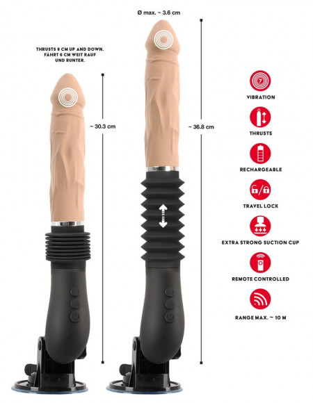 Секс-машина с пультом ДУ RC Fucking Machine Секс-машина с пультом ДУ RC Fucking Machine