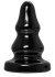 Черная анальная втулка Monoceros - 15 см.