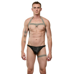 Мужской черно-бежевый костюм «Танцор» Мужской черно-бежевый костюм «Танцор»