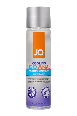 Анальный охлаждающий и обезболивающий лубрикант на водной основе JO Anal H2O COOLING - 120 мл.