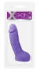 Фиолетовый дилдо с венозным узором XSKIN 6 PVC DONG - 15 см. Фиолетовый дилдо с венозным узором XSKIN 6 PVC DONG - 15 см.