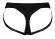 Черные трусики для насадок Heroine Lingerie Harness - size S Черные трусики для насадок Heroine Lingerie Harness - size S