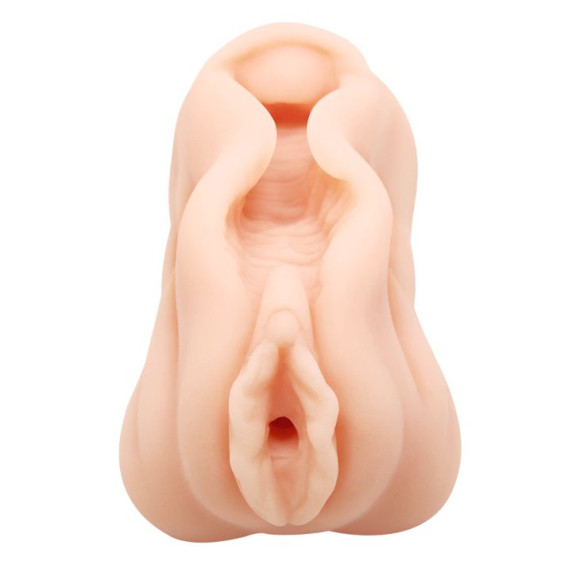 Телесный мастурбатор-вагина AVA с необычным дизайном
