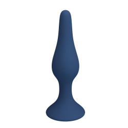 Синяя анальная пробка Slim Anal Plug S - 10,3 см. Синяя анальная пробка Slim Anal Plug S - 10,3 см.