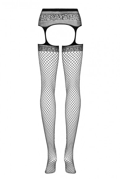 Ажурные колготки с вырезами и интимным доступом Ажурные колготки с вырезами и интимным доступом