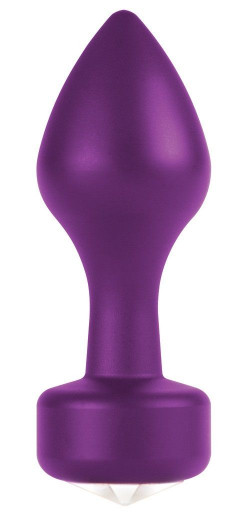 Фиолетовый анальный плаг Elegant Purple - 8,3 см. Фиолетовый анальный плаг Elegant Purple - 8,3 см.