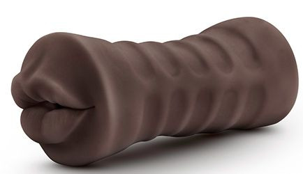 Коричневый мастурбатор-ротик Renee Коричневый мастурбатор-ротик Renee