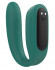 Зеленый вибратор для пар с пультом ДУ Зеленый вибратор для пар с пультом ДУ
