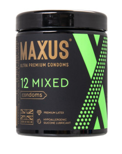 Презервативы MAXUS Mixed - 12 шт. Презервативы MAXUS Mixed - 12 шт.
