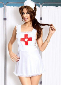 Костюм медсестры из фартука и чепчика Костюм медсестры из фартука и чепчика