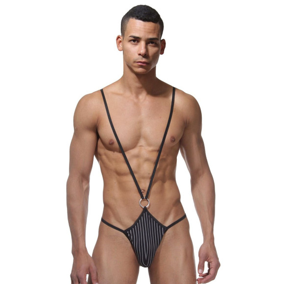 Мужское боди на лямках Мужское боди на лямках