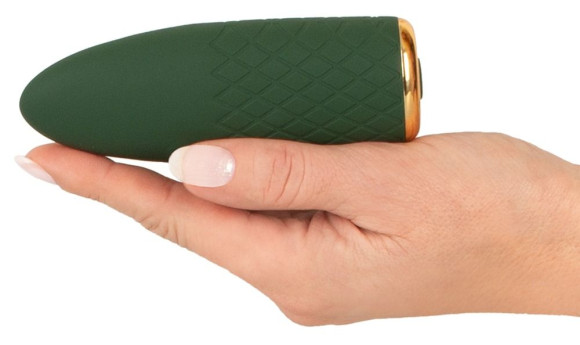 Зеленый мини-вибратор Luxurious Mini Vibrator - 11,5 см. Зеленый мини-вибратор Luxurious Mini Vibrator - 11,5 см.