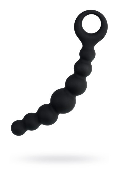 Черная анальная цепочка Carina - 19 см. Черная анальная цепочка Carina - 19 см.