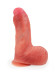 Телесный силиконовый вибратор-реалистик - 16,5 см. Телесный силиконовый вибратор-реалистик - 16,5 см.