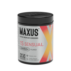 Анатомические презервативы MAXUS Sensual - 15 шт. Анатомические презервативы MAXUS Sensual - 15 шт.