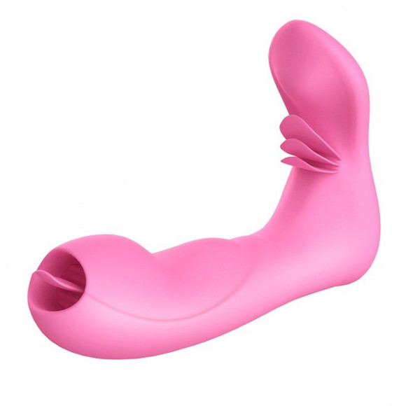 Розовый вибромассажер SEX MASSAGER с пультом ДУ Розовый вибромассажер SEX MASSAGER с пультом ДУ