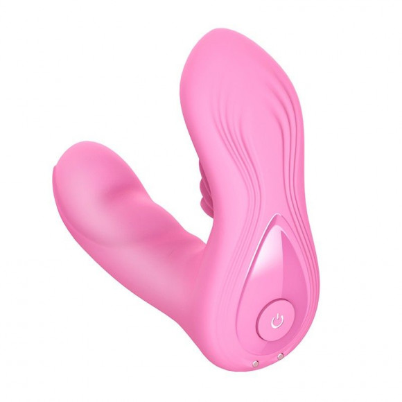 Розовый вибромассажер SEX MASSAGER с пультом ДУ Розовый вибромассажер SEX MASSAGER с пультом ДУ