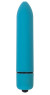 Голубая вибропуля с заострённым кончиком - 9,3 см.
