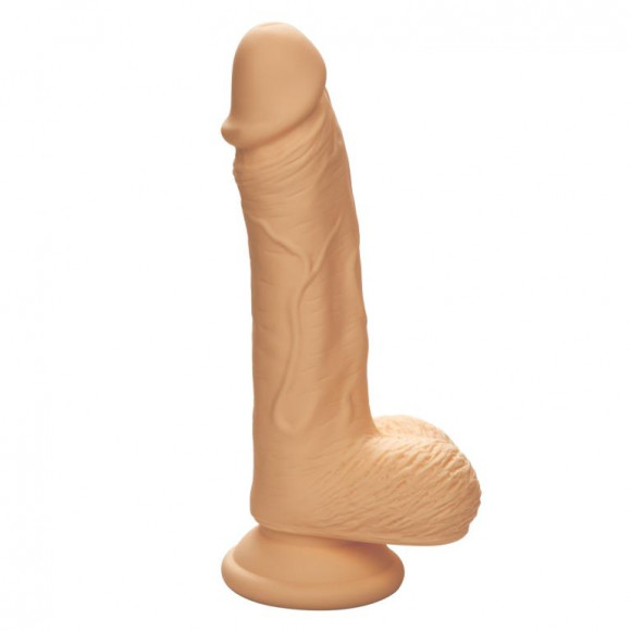 Телесный фаллоимитатор Dual Density Silicone Studs - 17,75 см. Телесный фаллоимитатор Dual Density Silicone Studs - 17,75 см.