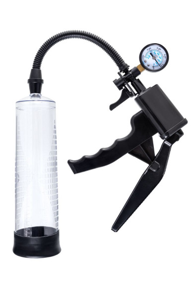 Прозрачная механическая помпа для пениса Viggo Прозрачная механическая помпа для пениса Viggo