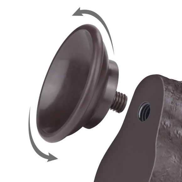 Коричневый фаллоимитатор 8.5 Sliding Skin Dual Layer Dong на присоске - 22 см. Коричневый фаллоимитатор 8.5 Sliding Skin Dual Layer Dong на присоске - 22 см.