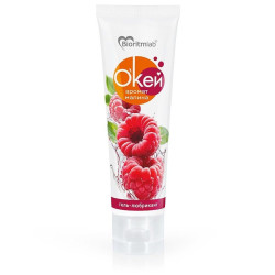 Гель-лубрикант Окей с ароматом малины - 50 гр. Гель-лубрикант Окей с ароматом малины - 50 гр.