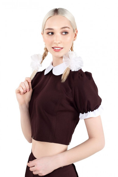 Костюм Русская школьница - верх Костюм Русская школьница - верх