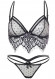 Комплект с лифом и стрингами BRA TOP, CHANTILLY LACE STRING