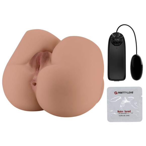 Мастурбатор-полуторс Bernace с вибрацией