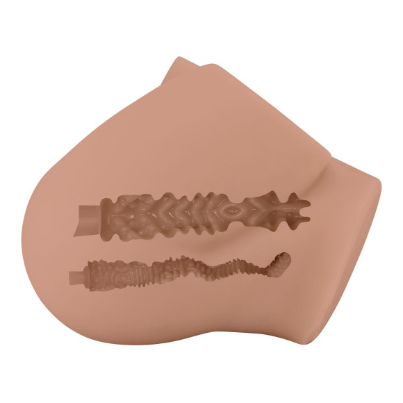 Мастурбатор-полуторс Bernace с вибрацией