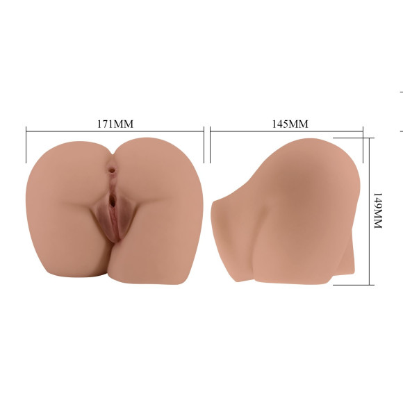 Мастурбатор-полуторс Bernace с вибрацией