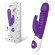 Фиолетовый вибратор-кролик The Sonic Rabbit - 22 см.