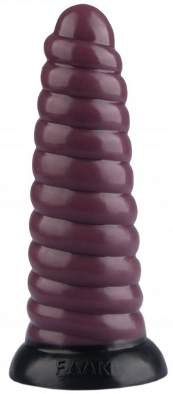 Коричневый рельефная анальная втулка - 20,5 см. Коричневый рельефная анальная втулка - 20,5 см.