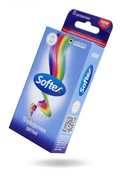 Цветные презервативы Softex Colour - 10 шт. Цветные презервативы Softex Colour - 10 шт.