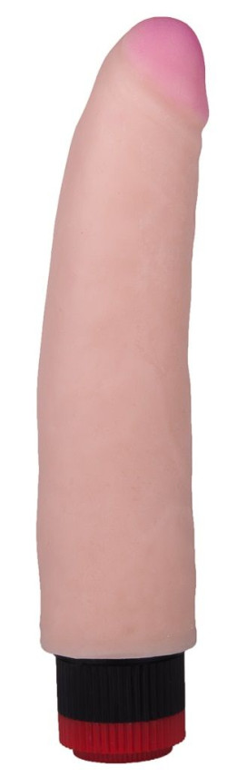 Реалистичный вибратор со встроенным пультом - 21,7 см. Реалистичный вибратор со встроенным пультом - 21,7 см.